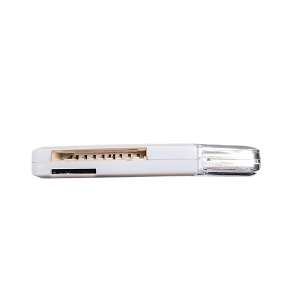 USB 3.0 SD + MicroSD Memory Card Reader White High Speed SDXC Universal Laptop - Picture 2 of 2